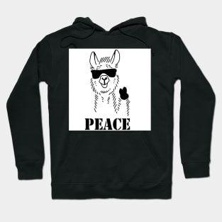 Lama peace Hoodie